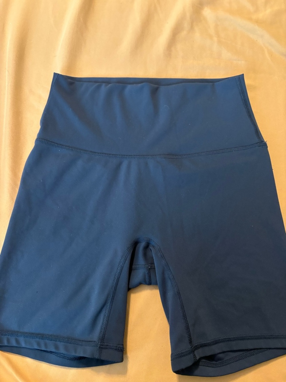 Navy blue high Waisted Buttery Soft Yoga Shorts | Align Style | XS/S